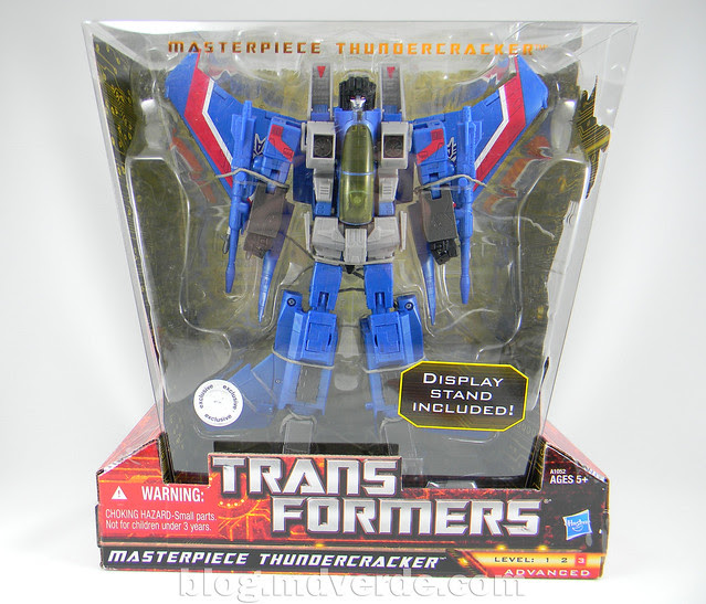 Transformers Thundercracker Masterpiece - modo alterno