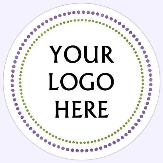 Custom PRINTABLE Stickers Tags round 1.5 inch by ...