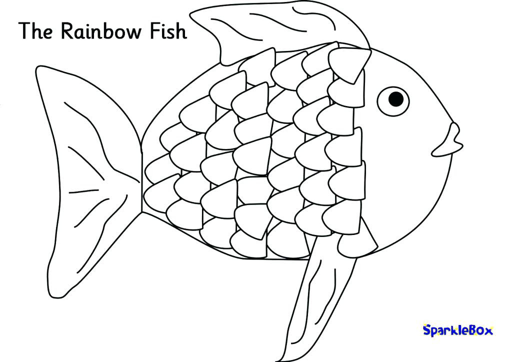 Rainbow Trout Coloring Page at GetColorings.com | Free printable