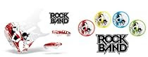 Rock Band Drum, Guitar Skin Combo, Fits Xbox 360 / PS3/2 Rockband - Hoochie
