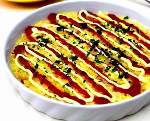 レンジで簡単 ベーコンチーズの卵ご飯 献立レシピ