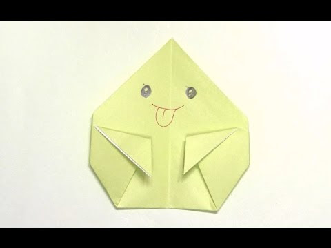 折り紙 お化けの折り方