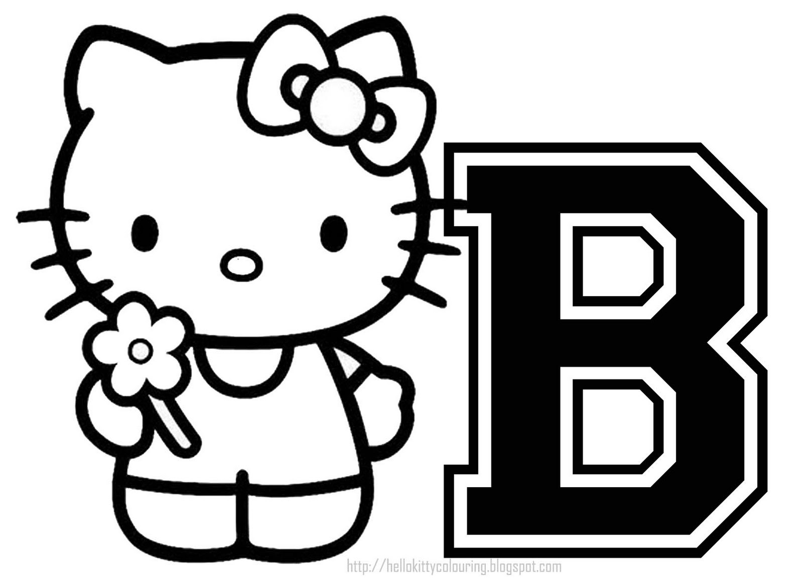 hello kitty coloring pages