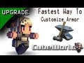 How to Customizing Armor, Amulets, boats, hand gliders & much more in cube world
