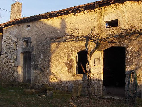 The original boulangerie in our courtyard