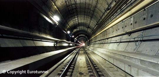 Channel Tunnel in France