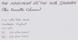 Movement of the 24th January stationery