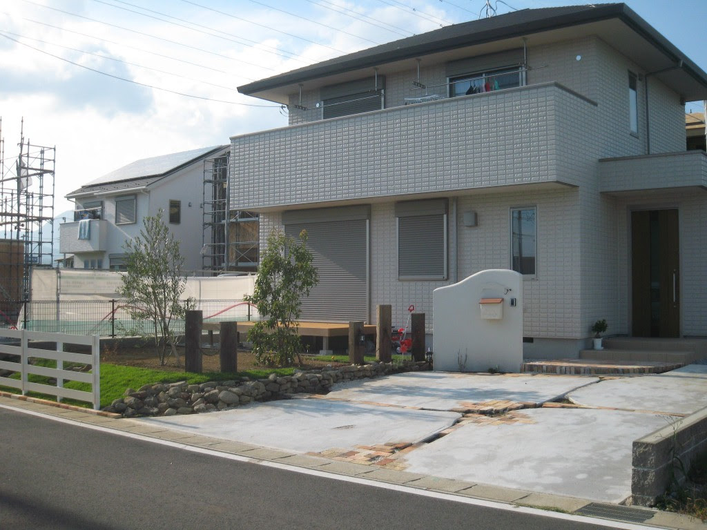 牧場風ナチュラル外構施工例 開成町 エクステリアブログ 神奈川県平塚市 木村植物園