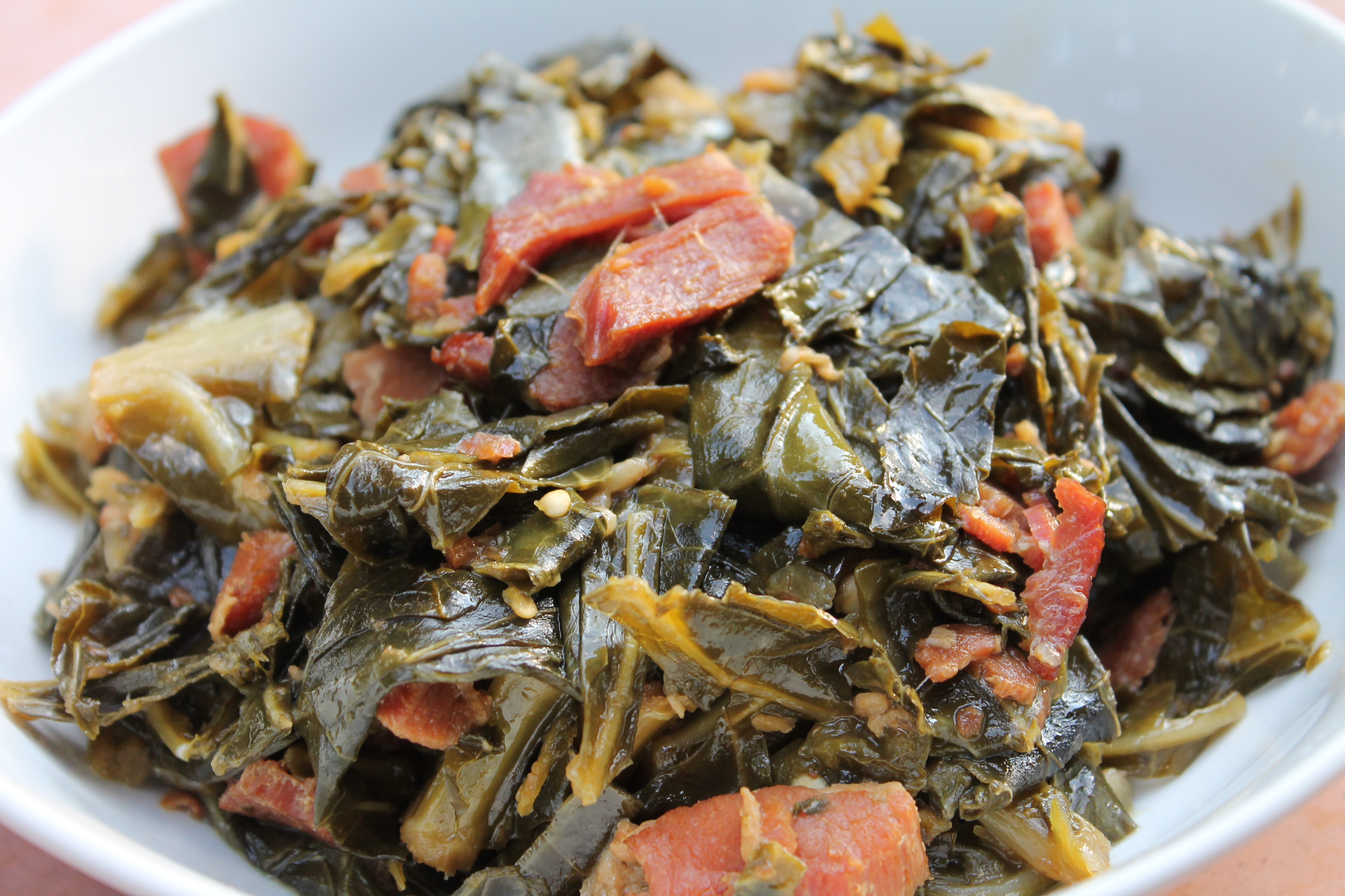 The Best Soul Food Style Collard Greens - I Heart Recipes