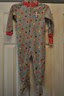 NWT Girl Carter's Fleece Polka Dot 1PC Footed Sleeper Pajamas 3T 4T NEW