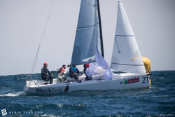 J/70 Black Sails winning South Americans