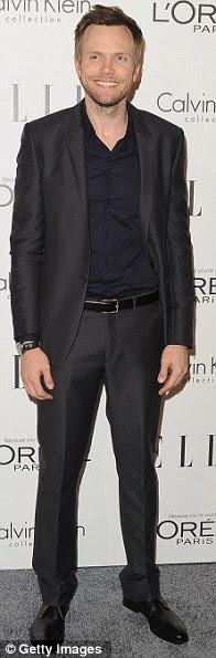 Suited and booted: Actors Ian Somerhalder, Stephen Dorff and Joel McHale looked dapper in their suits 