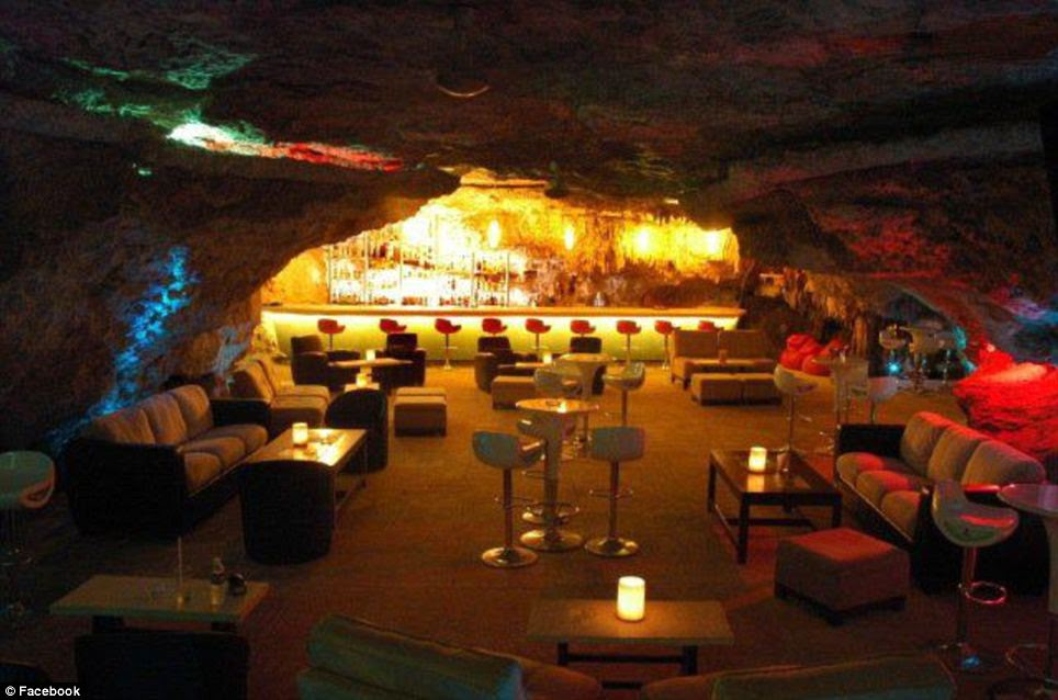Prehistoric? The Alux Lounge in Playa del Carmen, Mexico is just a short trip away from the beach but feels like its a few centuries from the past
