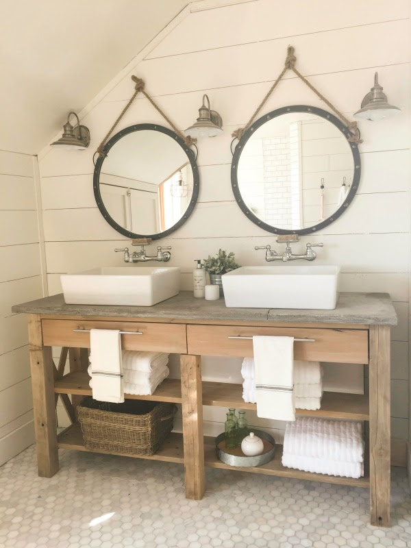 Rustic Bathroom Ideas for Your Home - The Country Chic Cottage