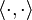 \langle \cdot,\cdot \rangle