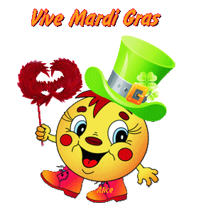 Resultado de imagen de gif animÃ© mardi gras