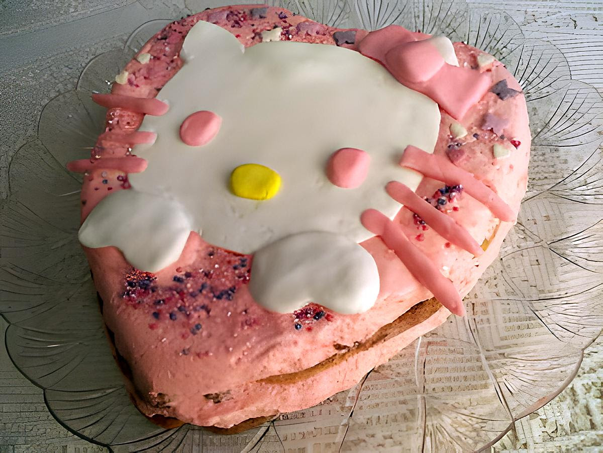 Recette De Gateau D Anniversaire Hello Kitty Par La Popotte Coup De C Eur De Maman