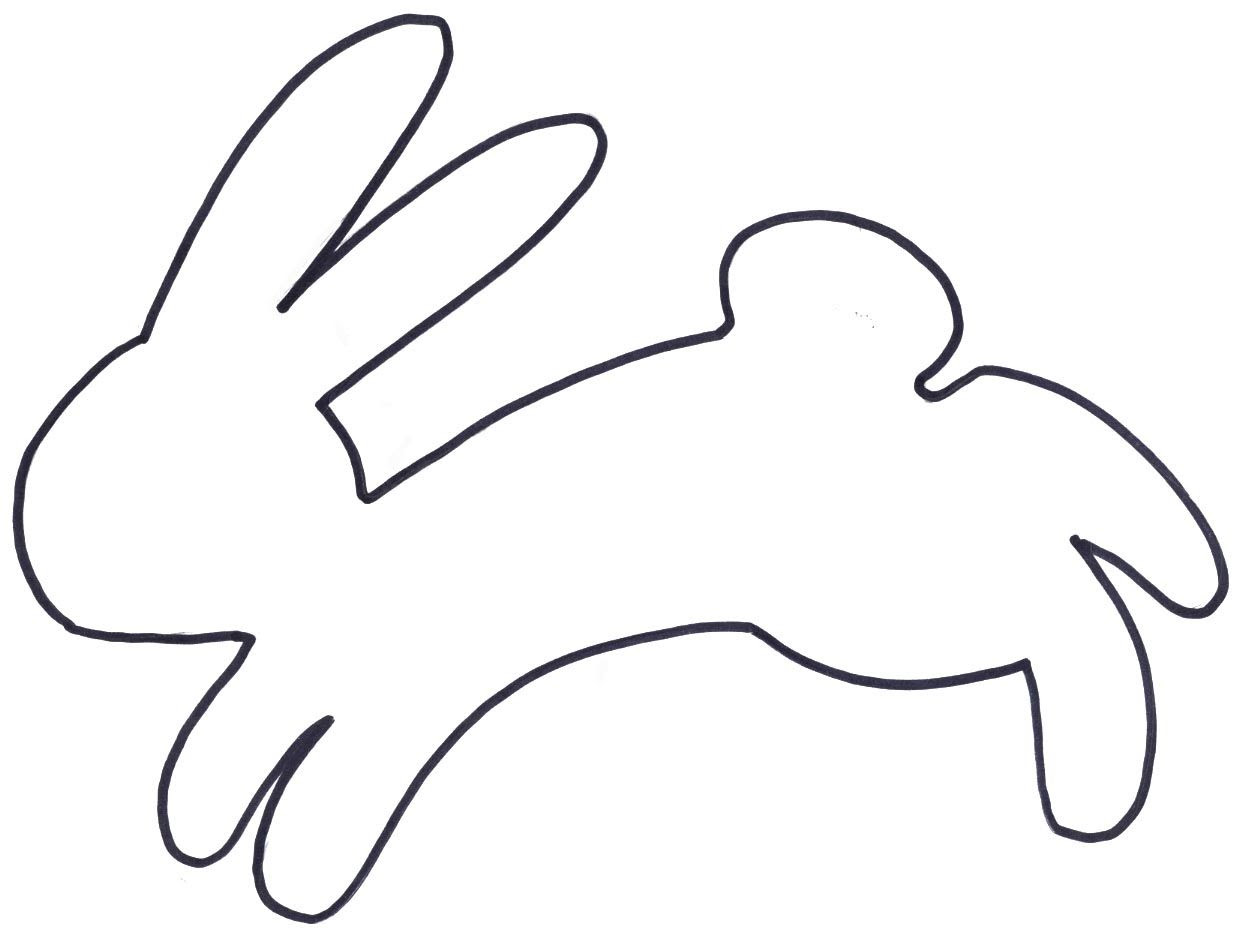 Bunny Cut Outs - ClipArt Best
