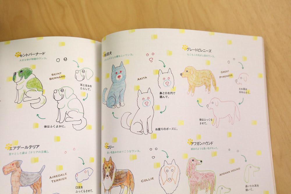 犬のボールペンイラスト Spais Inc