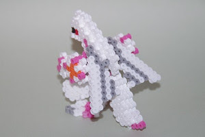 アイロンビーズ ポケモン パルキア 3dperlerbeadsお手軽頑固な立体アイロンビーズ
