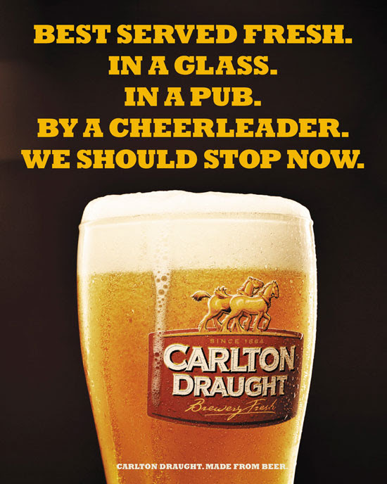 Carlton Draught Outdoor Advertising