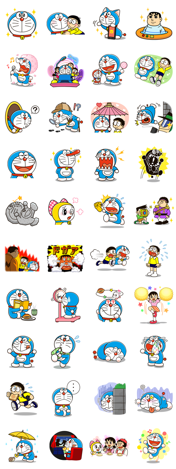 ドラえもん ひみつ道具etc Line公式スタンプ Lineで使えるスタンプを紹介 スタンプひろば