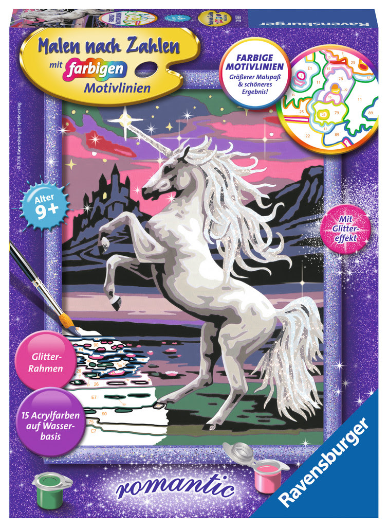 Ravensburger Malen nach Zahlen Classic Serie D Romantik ...