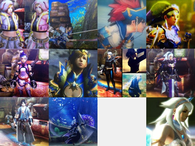 Mh4g見た目装備グランプリ 女性編 イャンクックカフェ