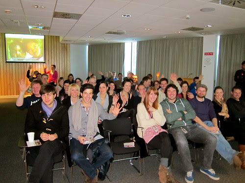 Google employees who came to the talk me, Regine and Marika gave at their offices!