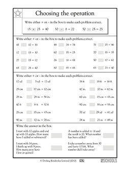 Free printable 2nd grade math Worksheets, word lists and ...