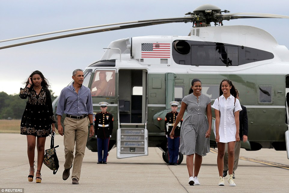Despite the 16 days of rest and relaxation, the president may have a lot on his mind in between the catastrophic floods in Louisiana and 18-year-old Malia, who appears to be taking advantage of her gap year