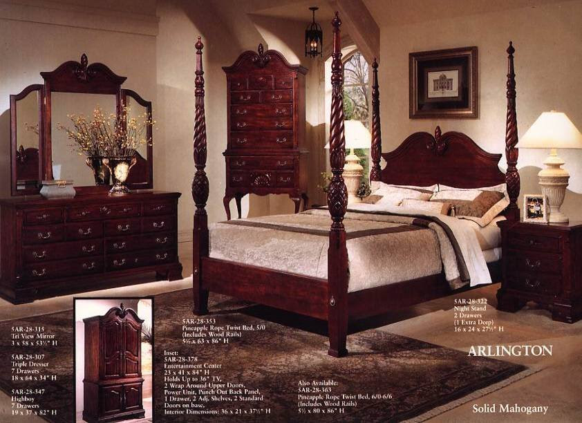 Arlington Bedroom  Set Buy Mahogany Bedroom Set Product  