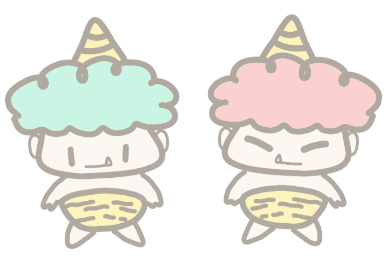 今年も豆まき 節分で使えるかわいい鬼の無料イラスト集 ぴぴ
