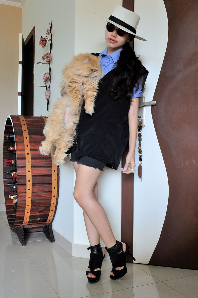 blue