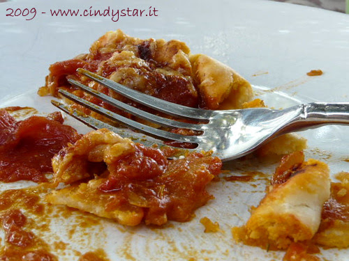 grana padano e pomodori