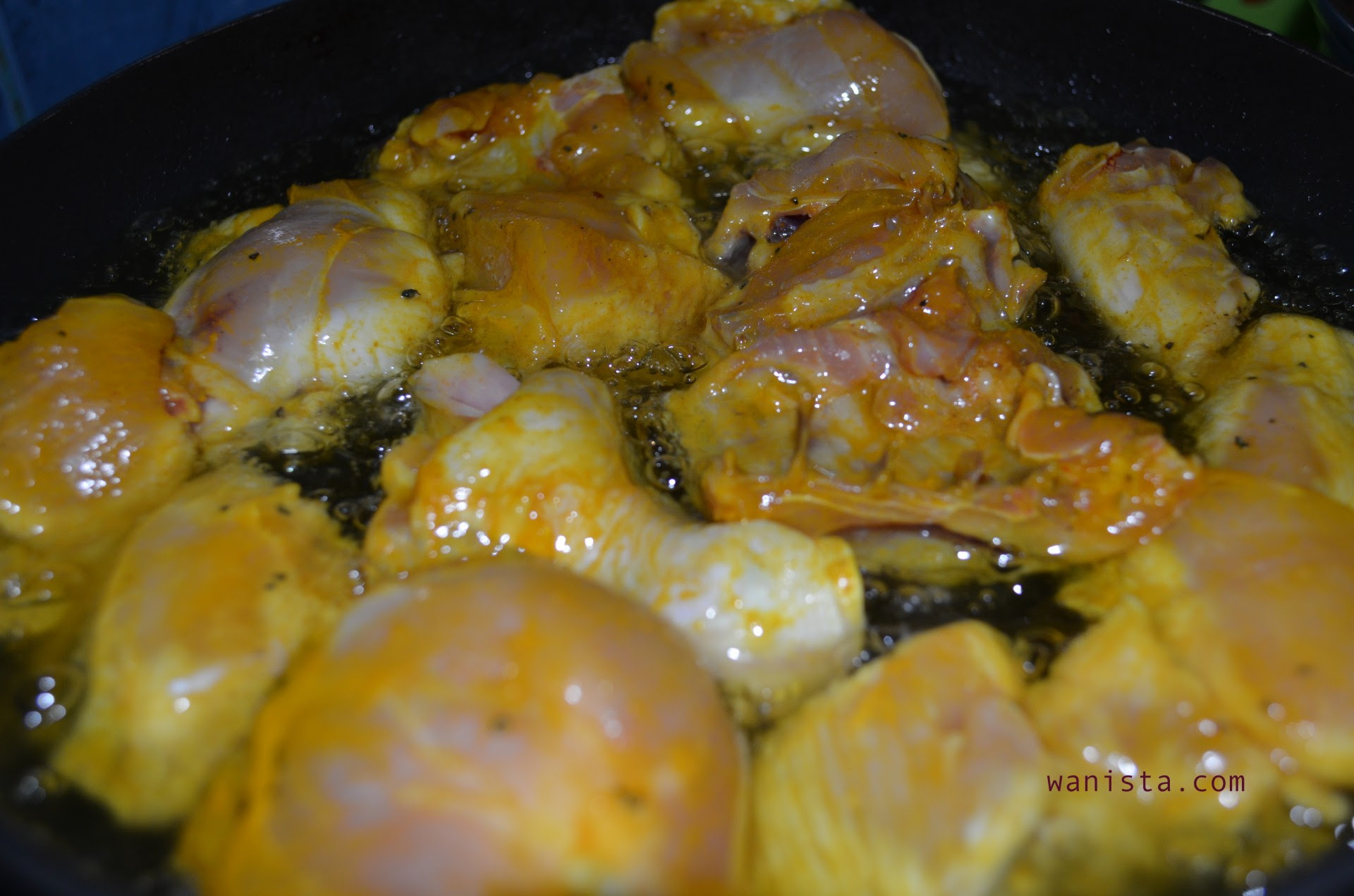 Resepi Mudah : Ayam Penyet Sambal Tumbuk Hijau - Wanista.com
