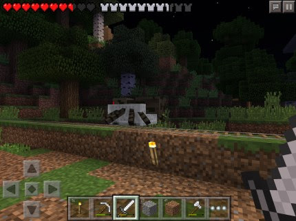 Minecraft Pe 深夜に音も無く 無人で走る不気味な 蜘蛛トロッコ ヘビメタパパと子鉄な息子のゲーム日記