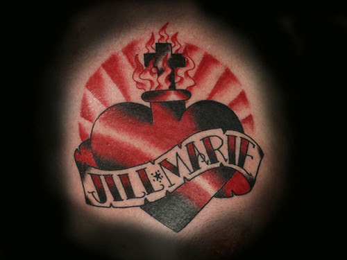  Sacred Heart Tattoo 