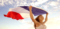 logo corso online francese