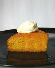 Blood Orange and Polenta Cake