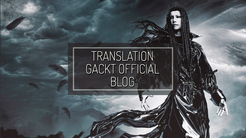 Gackt Official Blog New Year Greetings And To All The Fans Of Spindle Gackt Italia