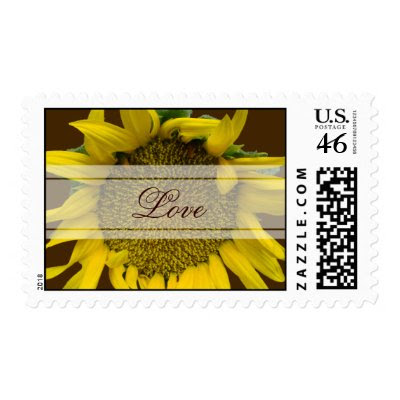 Floral Wedding Postage