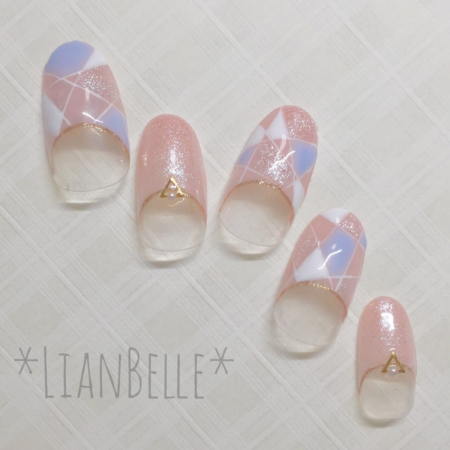 定額ジェルネイルコース ６月のnewデザインup 若葉台駅近くのネイルサロンlian Belle