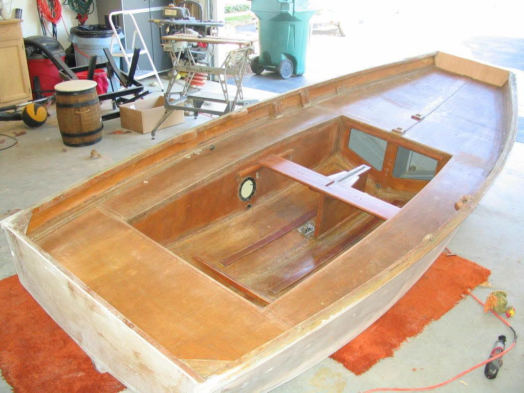 mirror dinghy restoration
