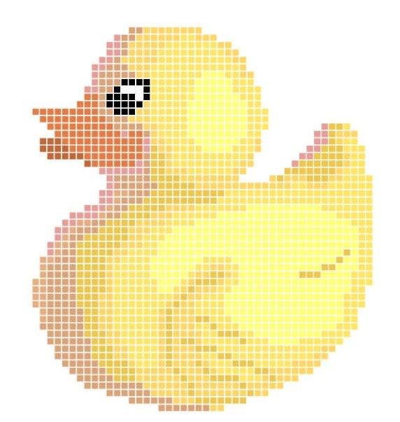 Pixel duck by Ariesmzj on DeviantArt