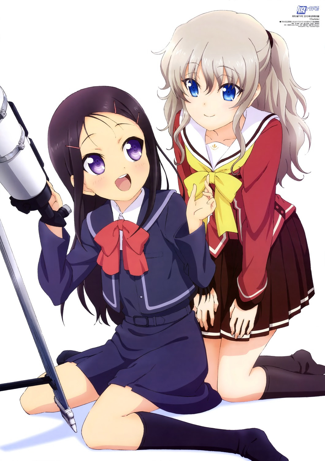 版權圖繪 Charlotte 友利 步未 夏洛特charlotte 哈啦板 巴哈姆特