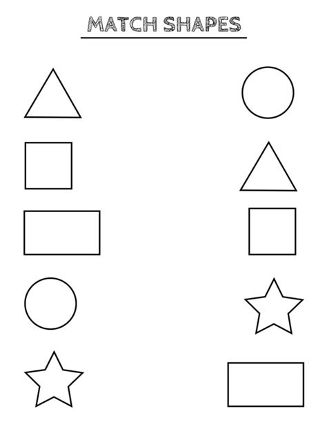  free printable shapes worksheets for toddlers and preschoolers shape
