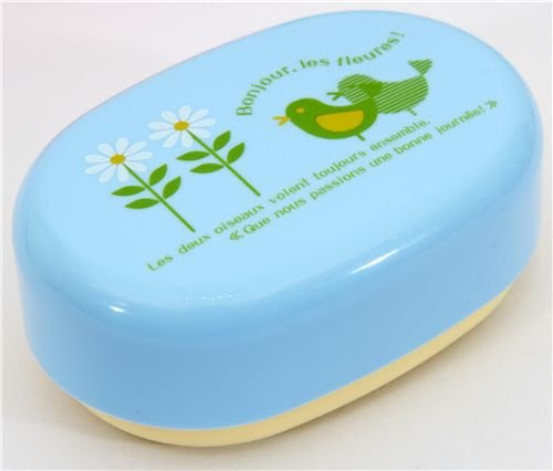 beautiful bird daisy Bento Box Lunch Box kawaii