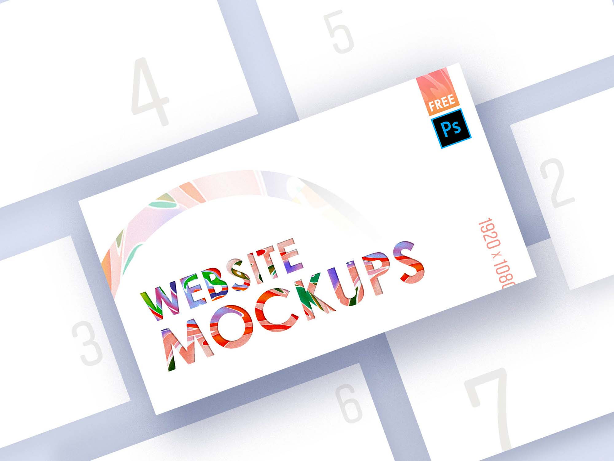 Download Free Web Mockup Pack Psd