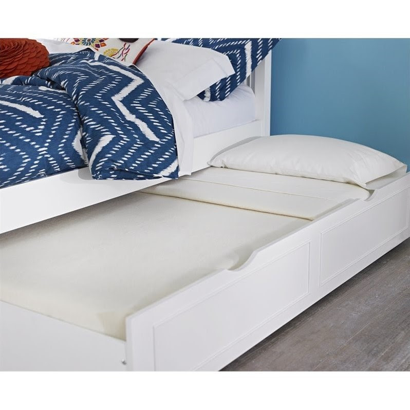 NE Kids Walnut Street Trundle in White